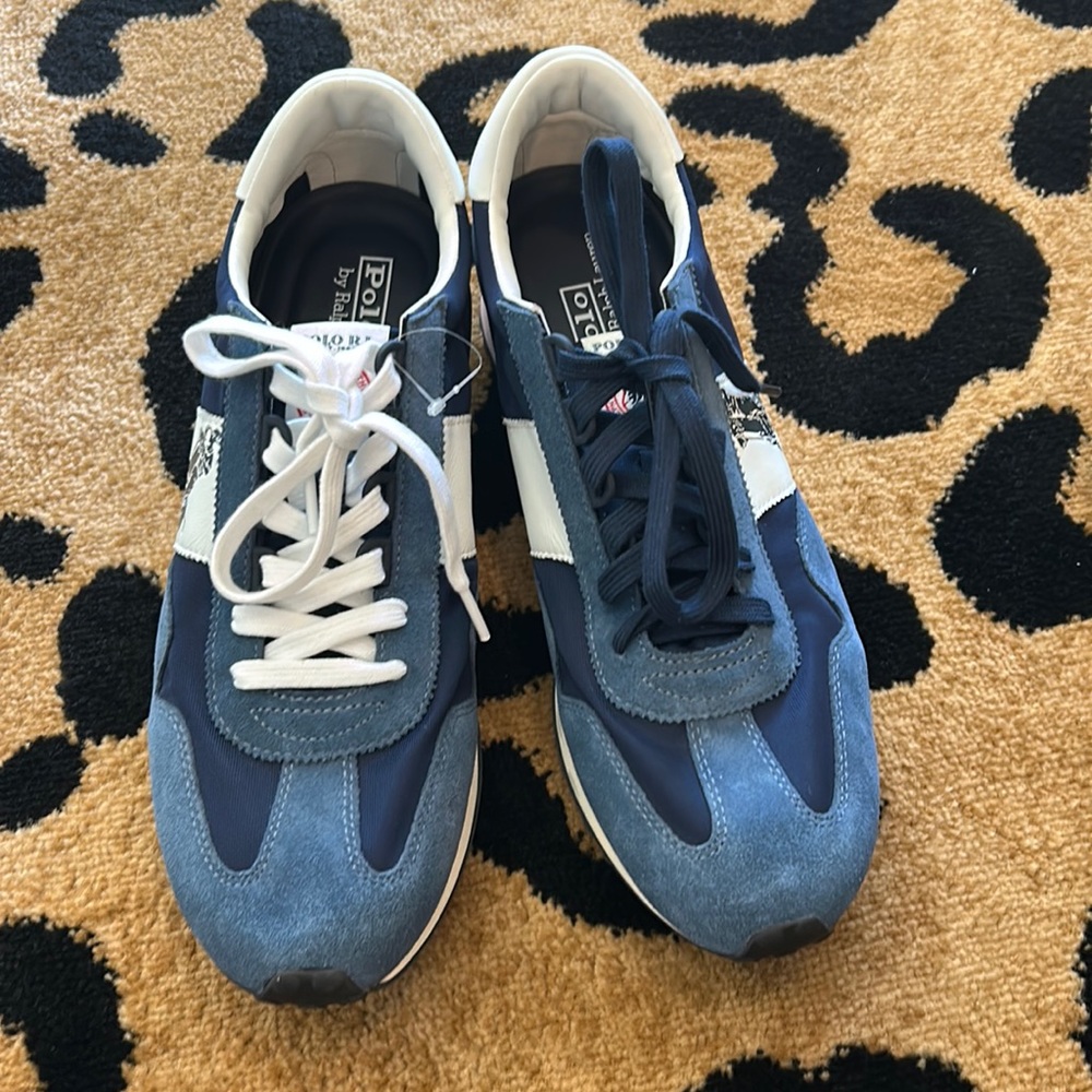 Never worn polo by ralph Lauren shoes Us size 12